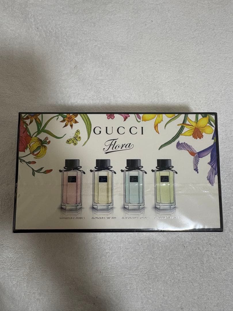 【未開封新品未使用】 GUCCI Flora Miniture set4