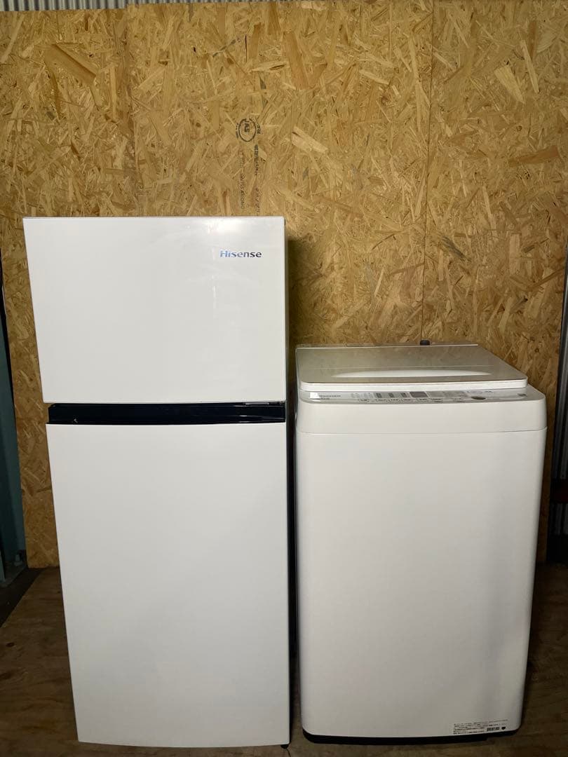 2023年製 Hisense 家電2点セット 冷蔵庫 洗濯機