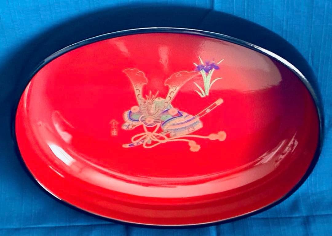 漆器4種セット　新品未使用　らんたい籠　お盆　小判型鉢　椀　伝統工芸　お祝　開運