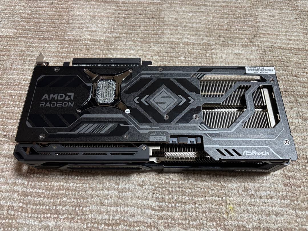 グラフィックボード・グラボ・ビデオカード ASRock AMD Radeon RX 9070 XT 16GB SLD