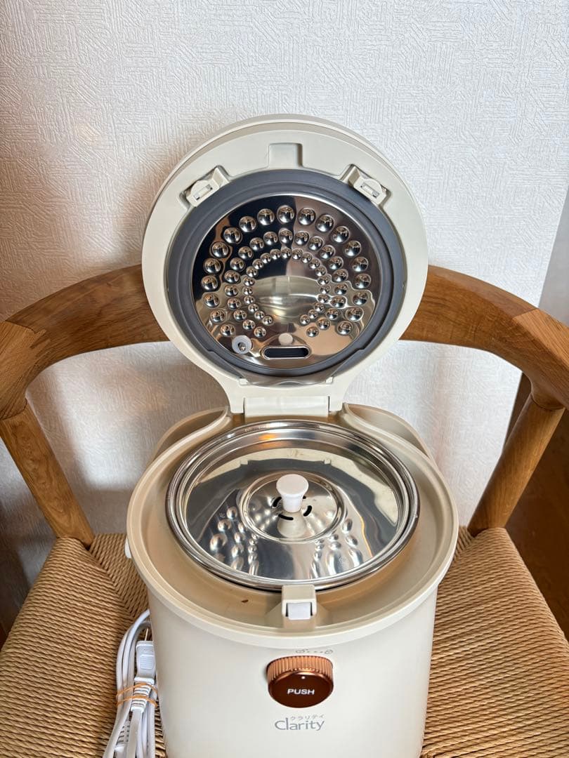 Clarity クラリティ スチーム式加湿器 値下げ9100円→8100円