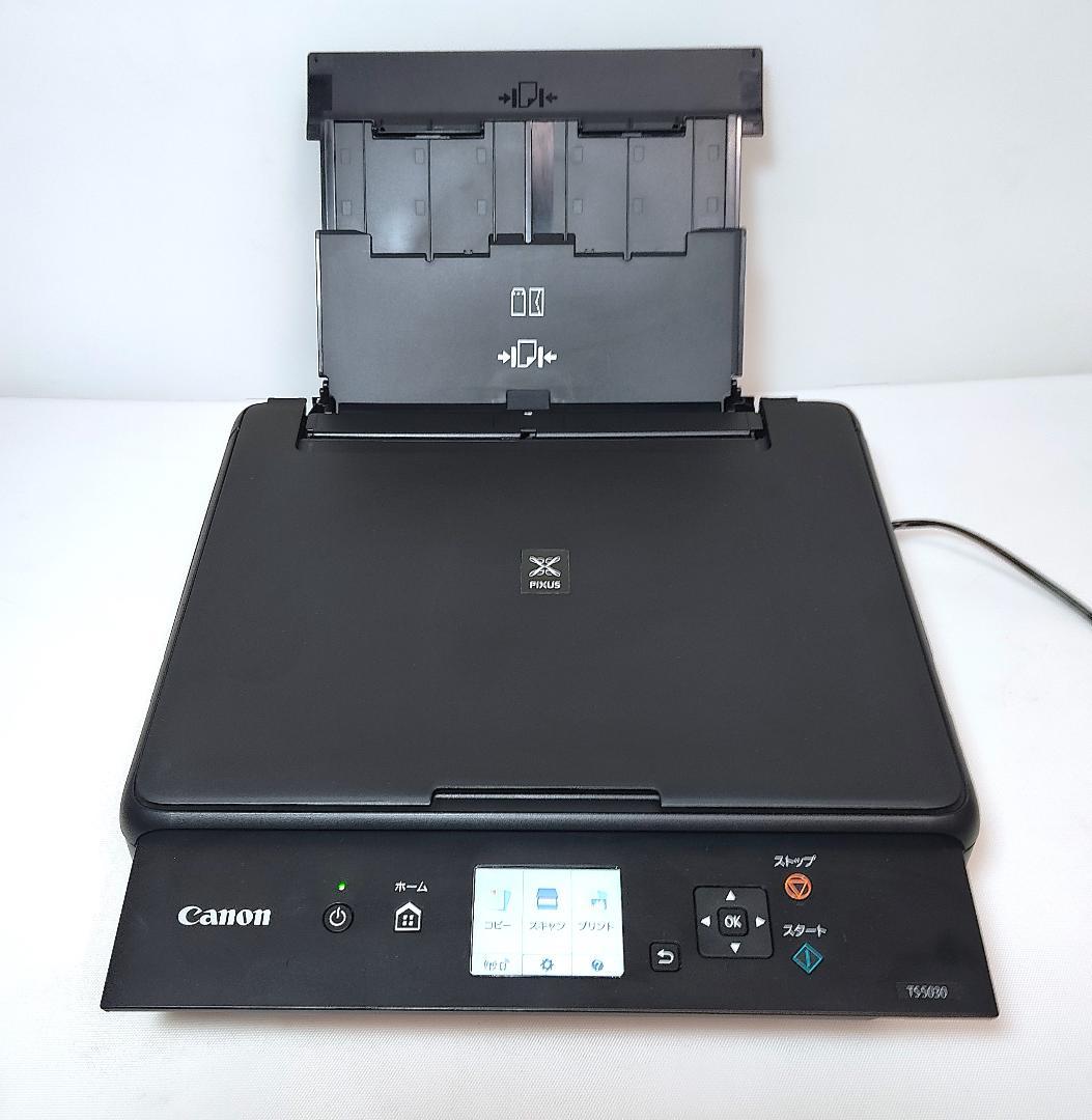 美品 印刷枚数200枚以下 Canon インクジェット複合機 TS5030 BK