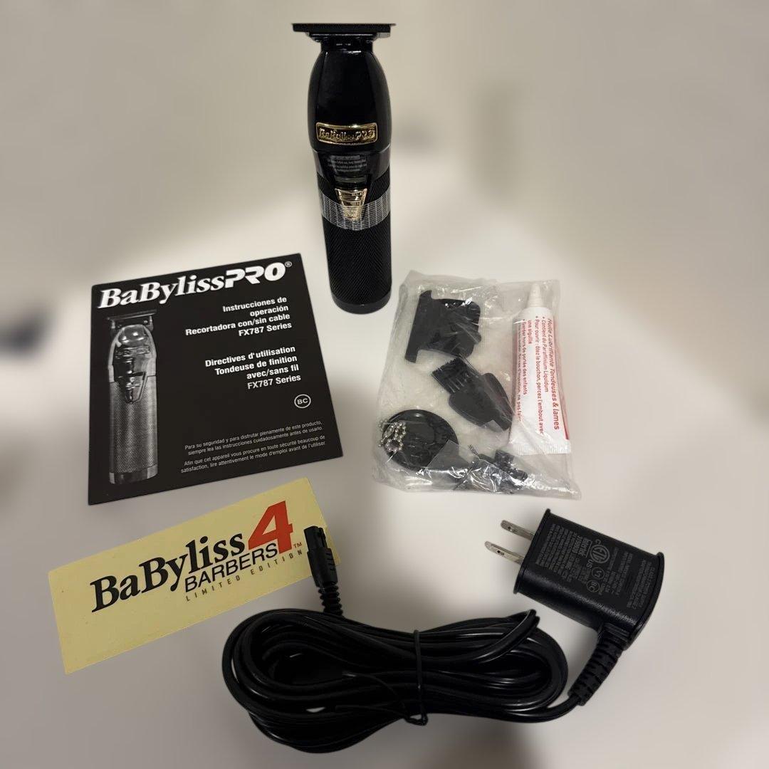 新品未使用　BaByliss pro BLACK FX FX787BN トリマー