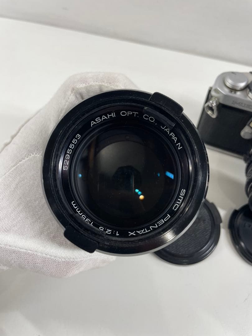 PENTAX ME 一眼レフカメラ49mm&135mm セット売り