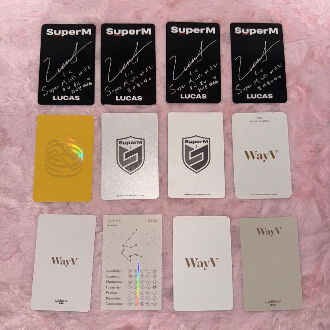 NCT WayV ルーカス LUCAS トレカ コースター 54枚セット