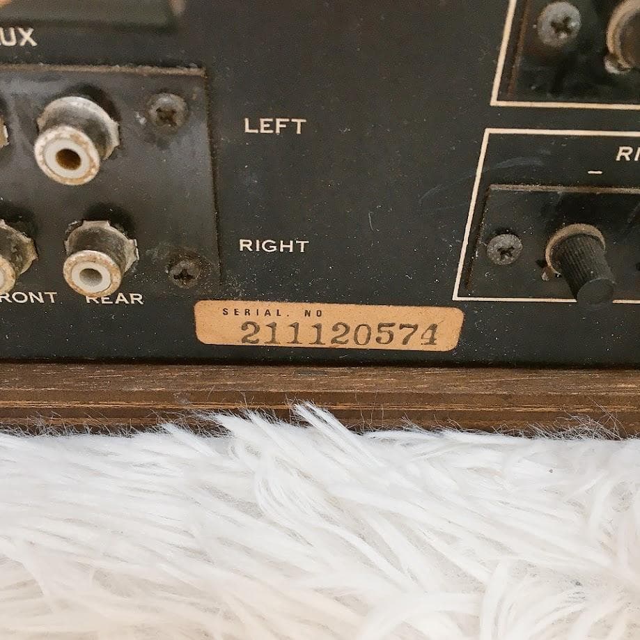 サンスイ 希少 SANSUI QR-500 4CHレシーバー ステレオレシーバー
