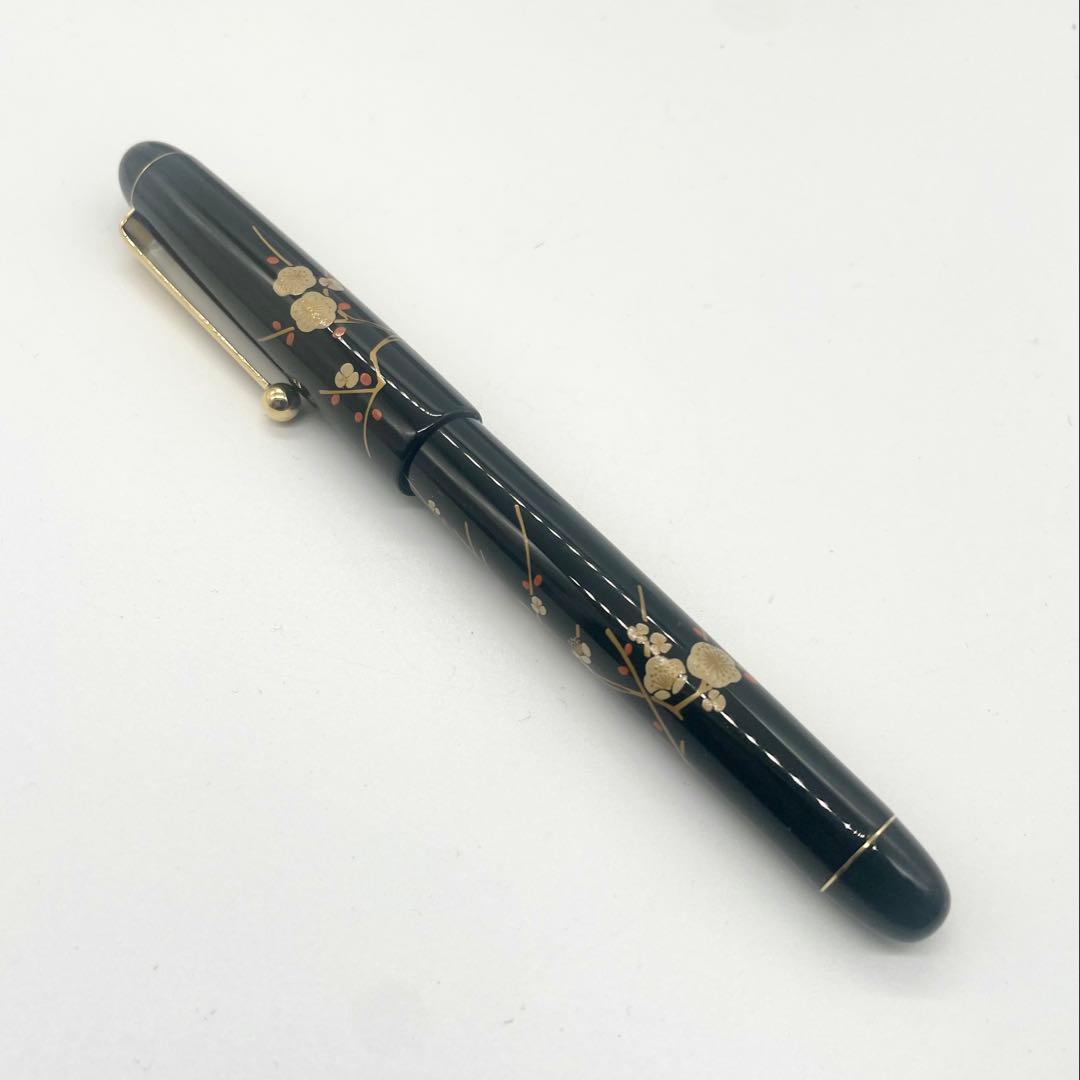 【新品未使用】PILOT 国光会　蒔絵　漆　ペン先K14 梅