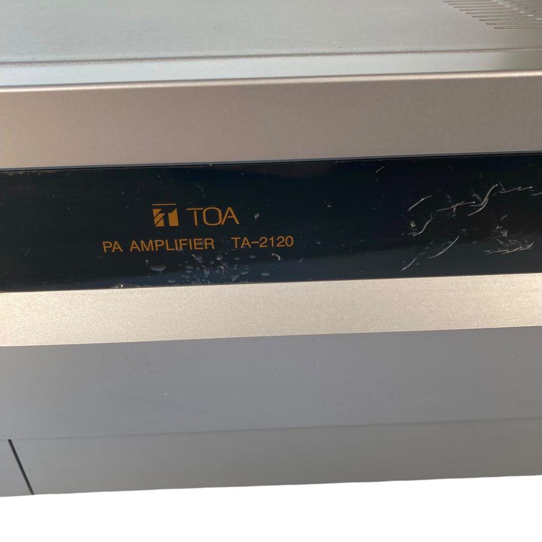TOA 卓上型アンプ 120W 5局 TA-2120