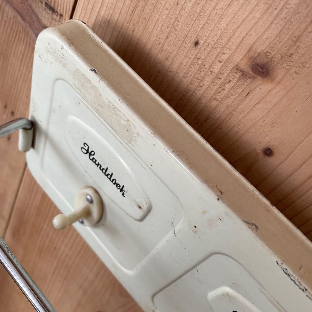 アンティーク　オランダ製タオル掛け