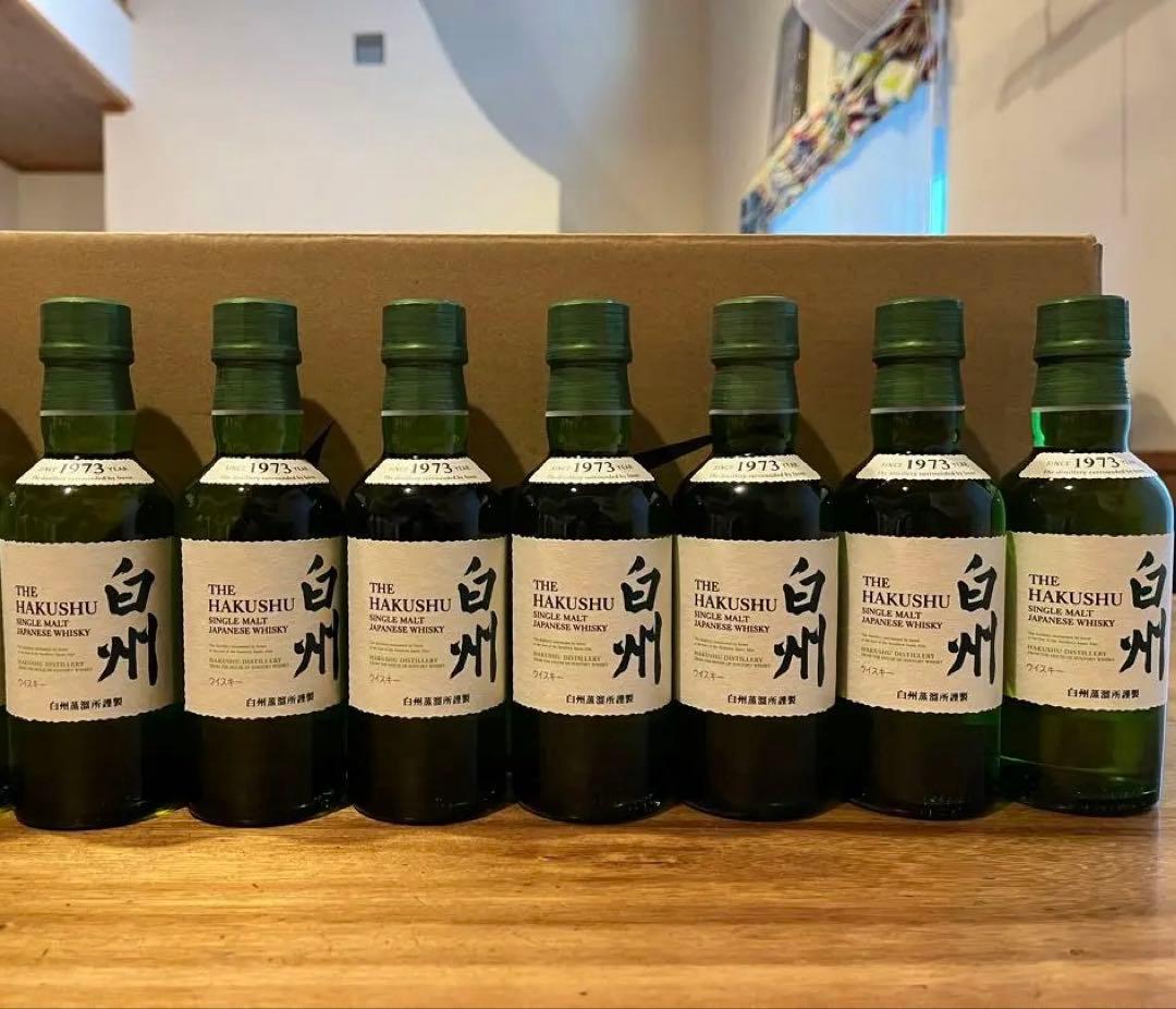 山崎4本、白州6本　ミニボトル　180mL ウイスキー 10本セット