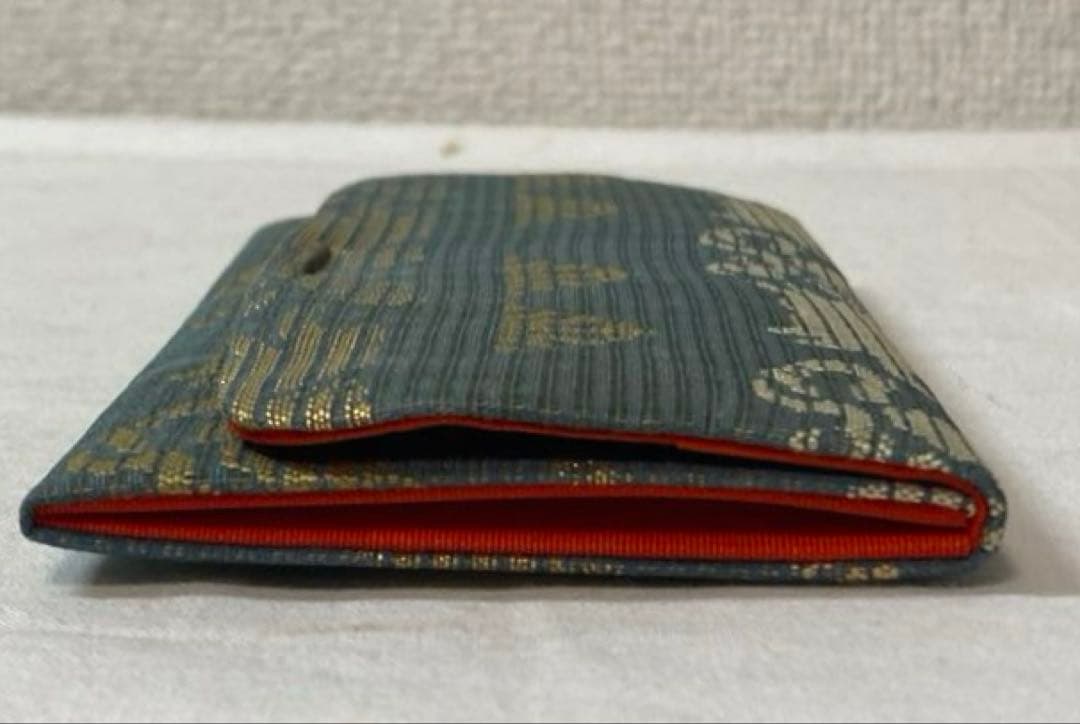 茶道具 古帛紗 挟み 京都 西陣織り？ 裏千家 ヴンテージ品