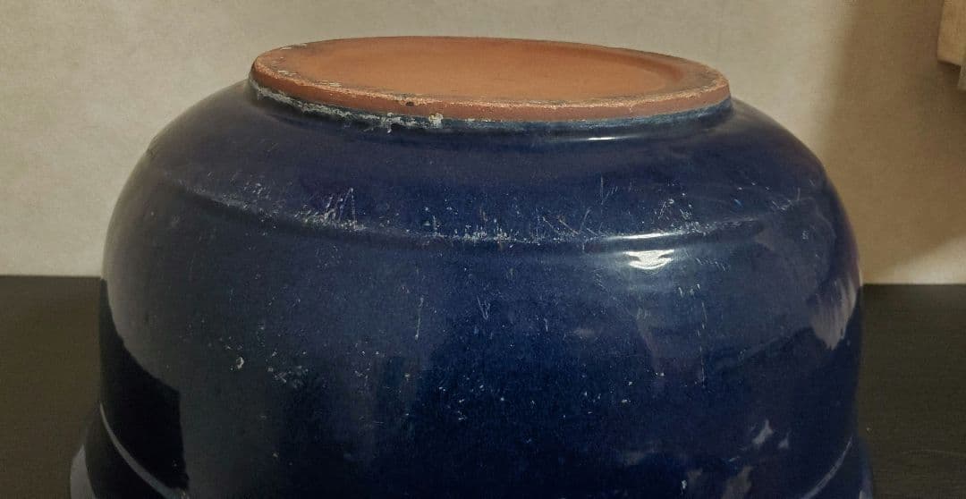 火鉢 金魚鉢 陶器鉢 植木鉢 アンティーク 睡蓮鉢