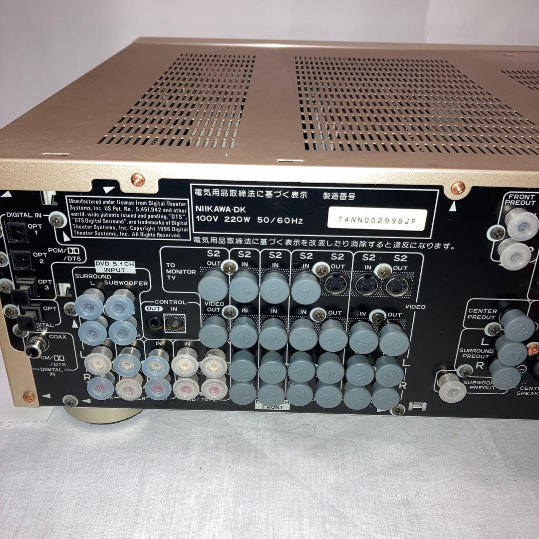 パイオニア　デジタルサラウンドAVアンプ　VSA-D6 リモコン付　中古品