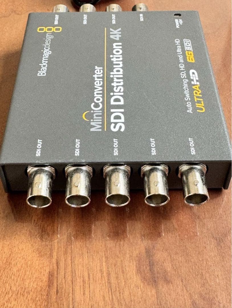 美品 動作正常 Blackmagic SDI Distribution 4K