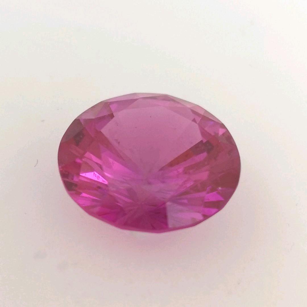 【120】 カラーサファイア  大粒 9.55ct  ラウンドファセットカット