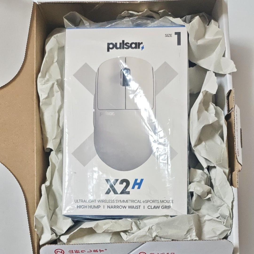 【新品】Pulsar X2H mini+マウスソール 12日まで値下げ