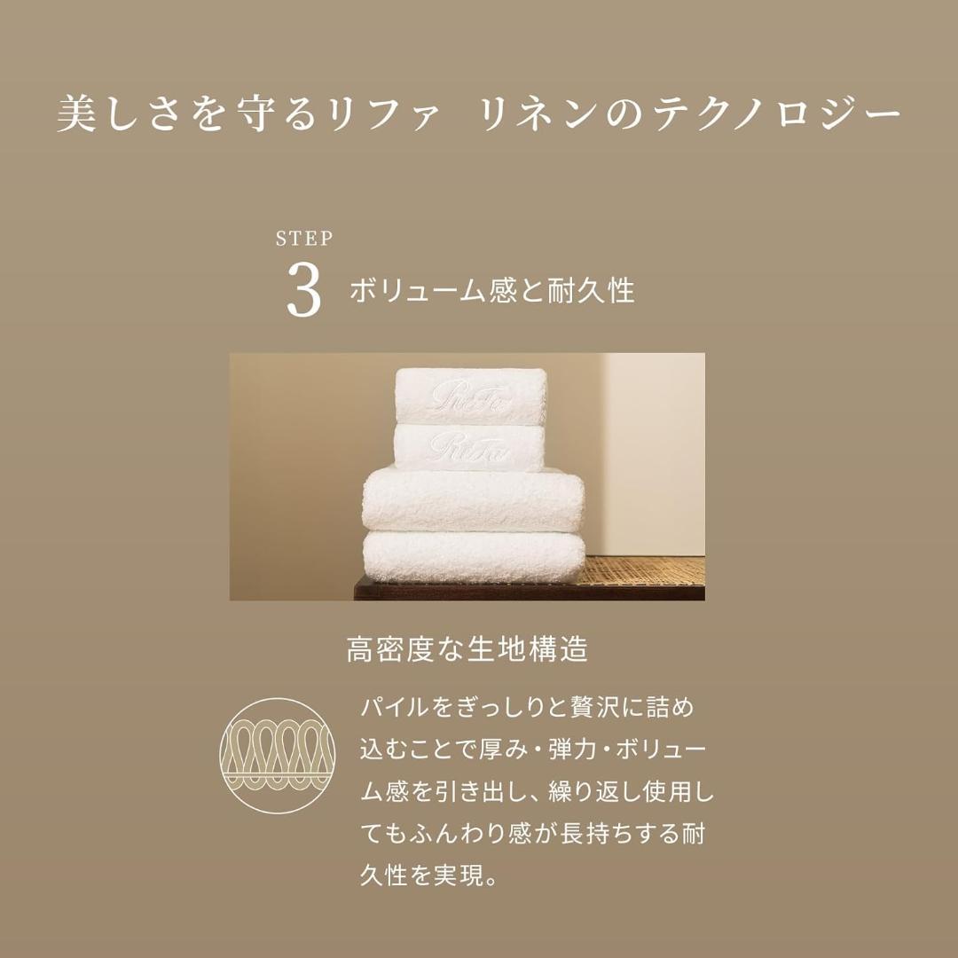 【新品】ReFa リファ バスタオル ショッパー付き ダークグレー