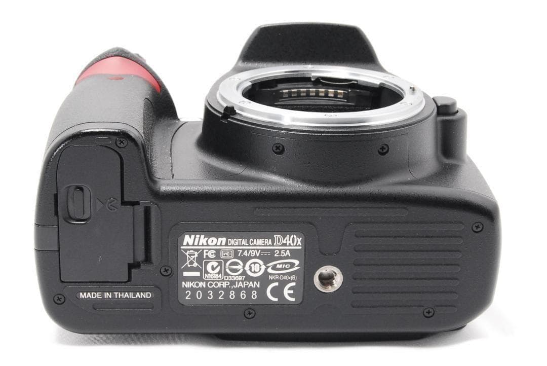 少シャッター Nikon D40x 一眼レフカメラ スマホ転送 シングルレンズ