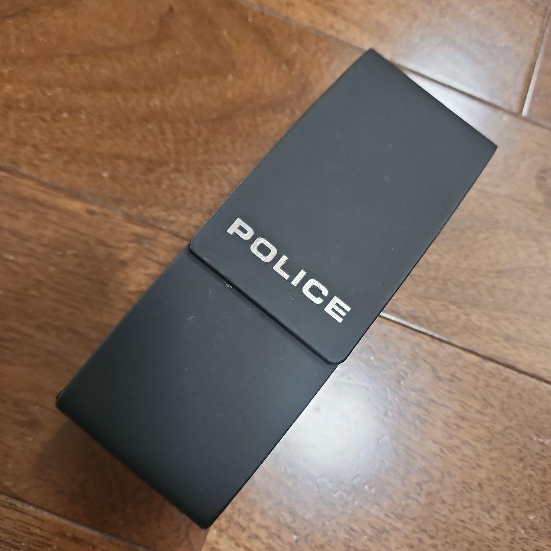 POLICE メガネ シルバー フレームポリス 56口15-140