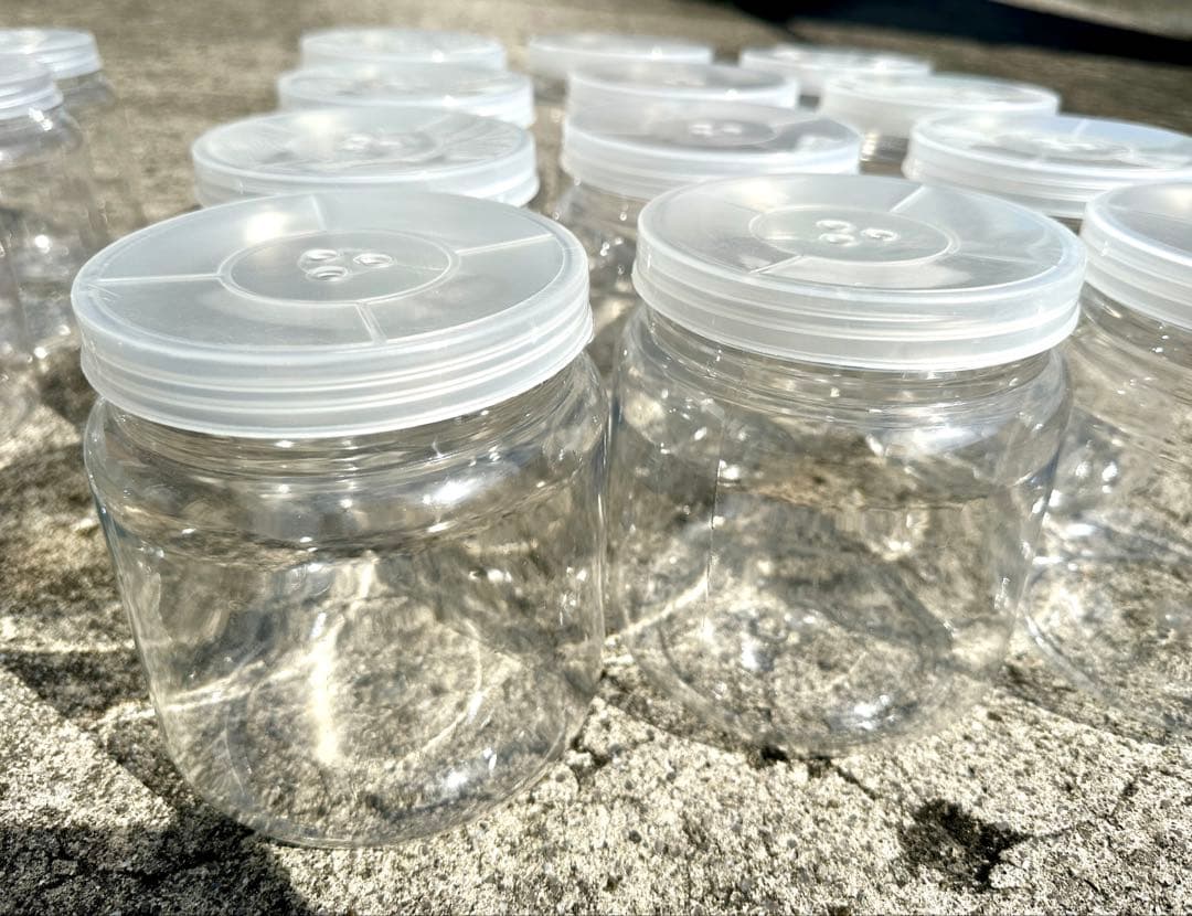 菌糸ビン 空ボトル 800ml20本 1500ml12本 クリアボトル(5)