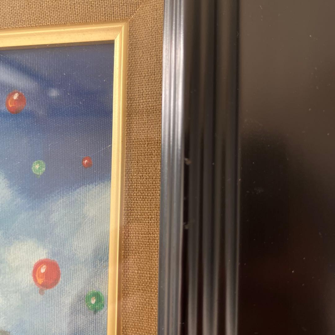 分部佳英　絵画　布引の山夏