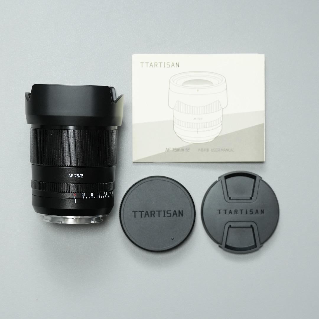 【ほぼ新品】TTArtisan AF 75mm F2（ソニーEマウント用）