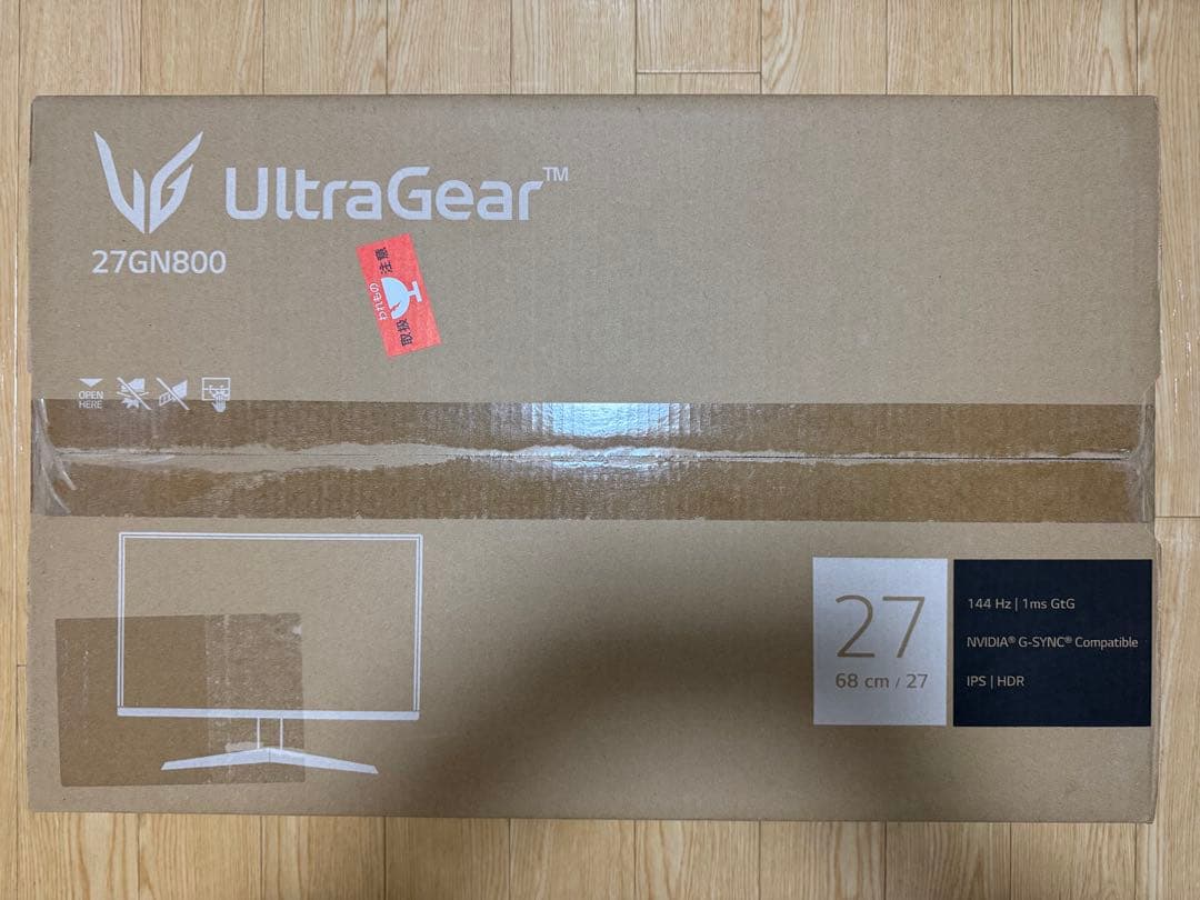 【Mom】LG 27in WQHD 27GN800-B Gaiming 【中古】