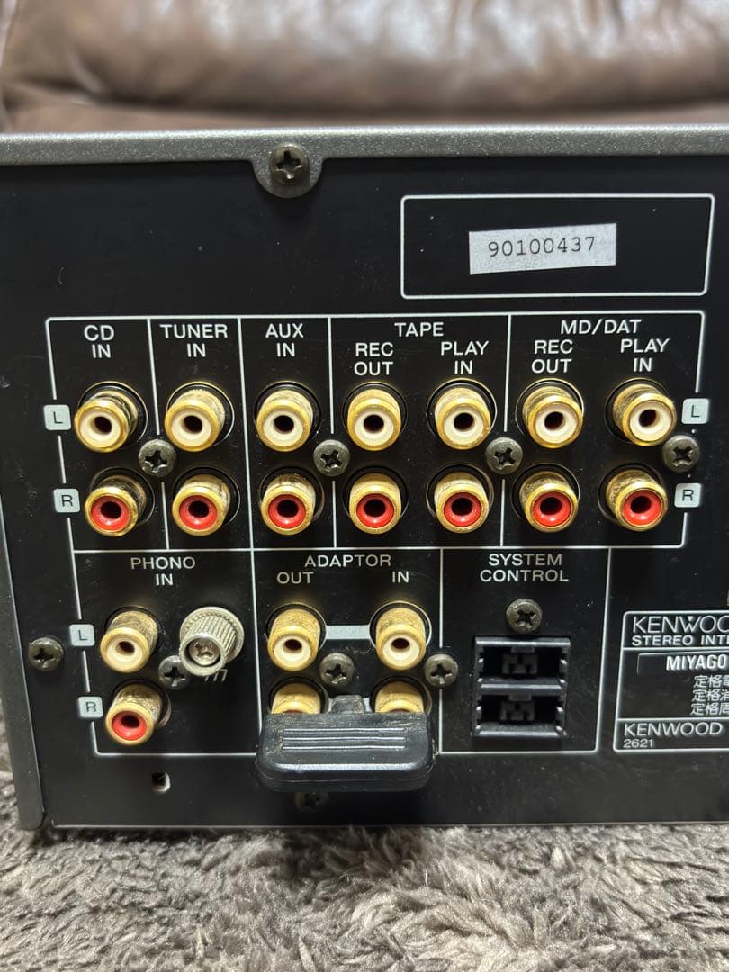 KENWOOD KAF-5002 プリメインアンプ　リモコン有　ケーブル付属