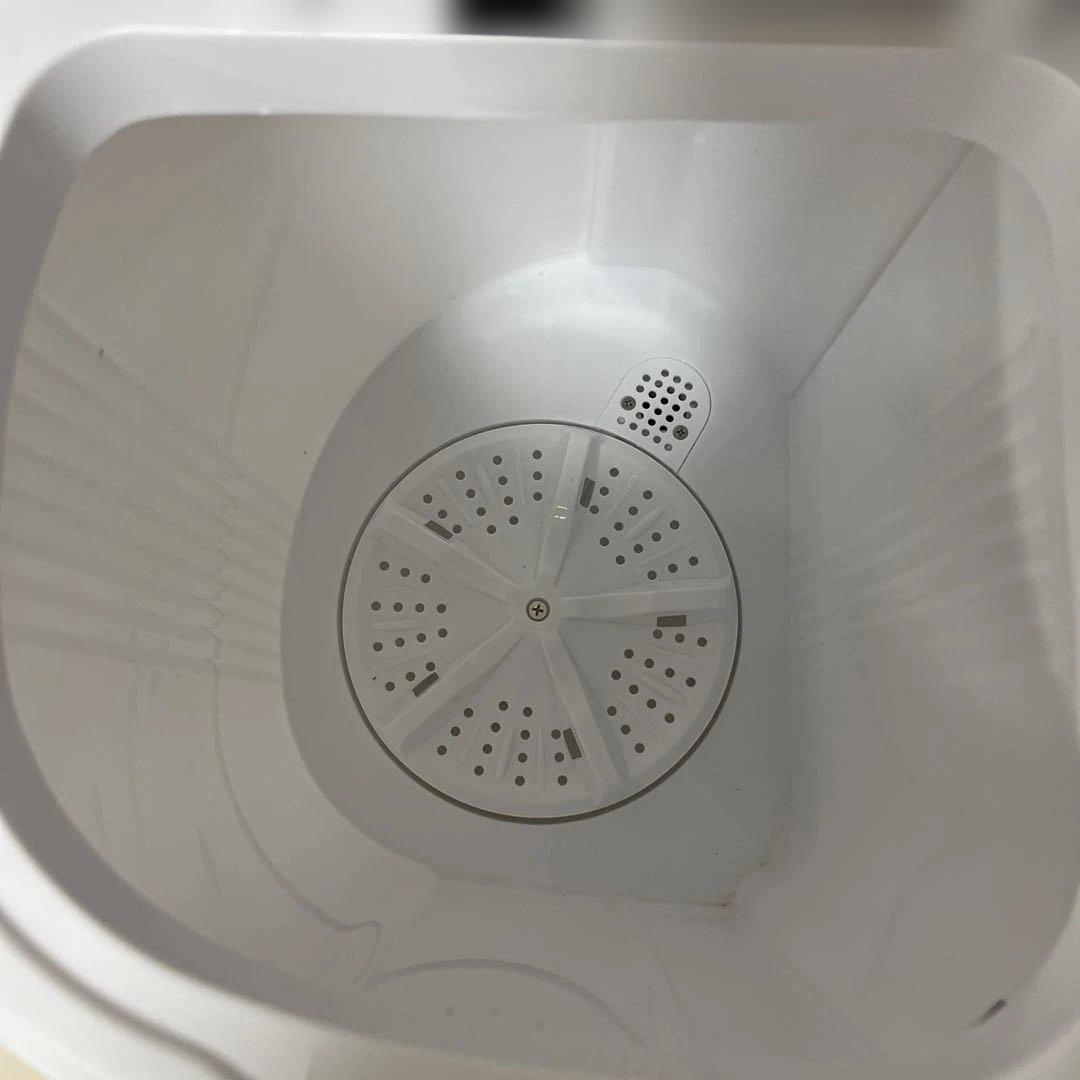 【美品】simplus 二槽式洗濯機 SP-NWM01 ほぼ未使用 脱水付