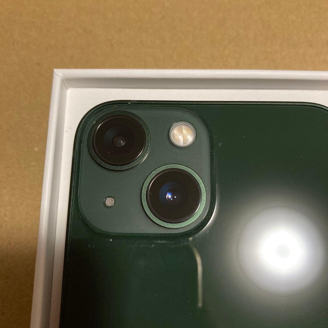 iPhone 13 mini グリーン 緑 バッテリー100%