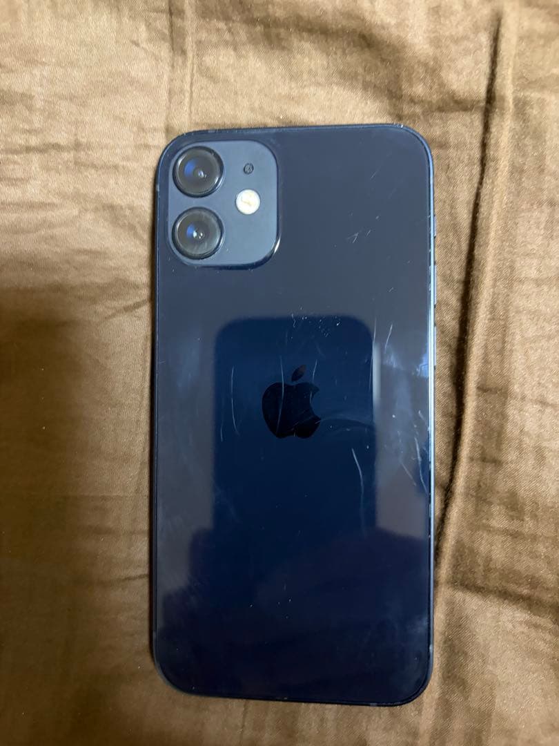 【中古】iPhone12 mini 256GB Black（純正ケース付き）