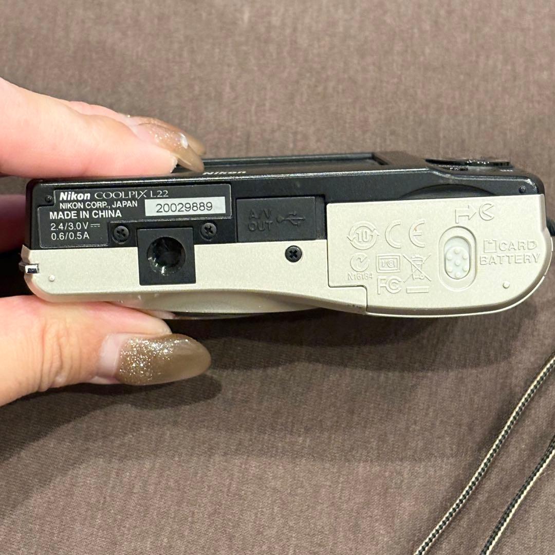 【動作確認ok】Nikon ニコン COOLPIX L22 デジカメ