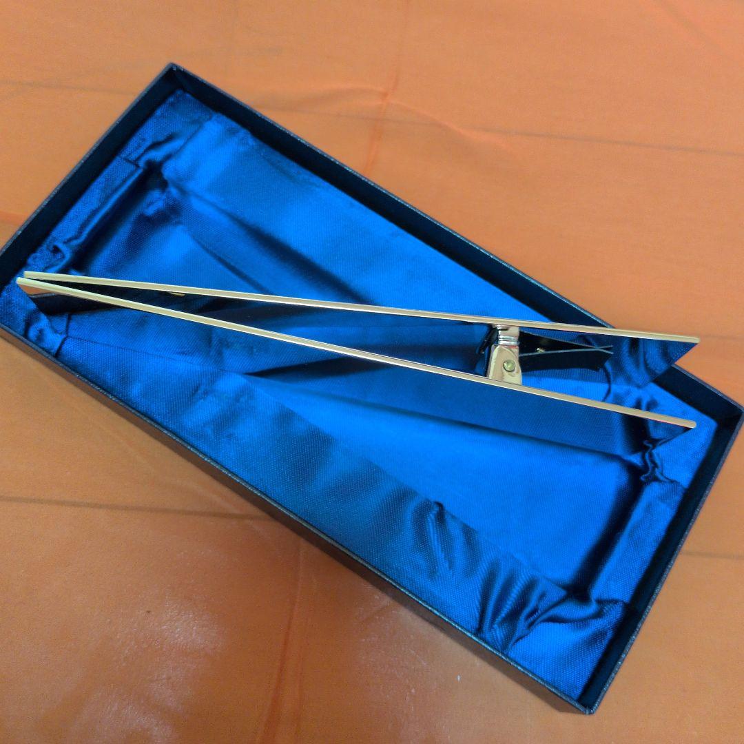 新品　宮本商行　フェザー　クリップ　ゴールド　希少　箱付