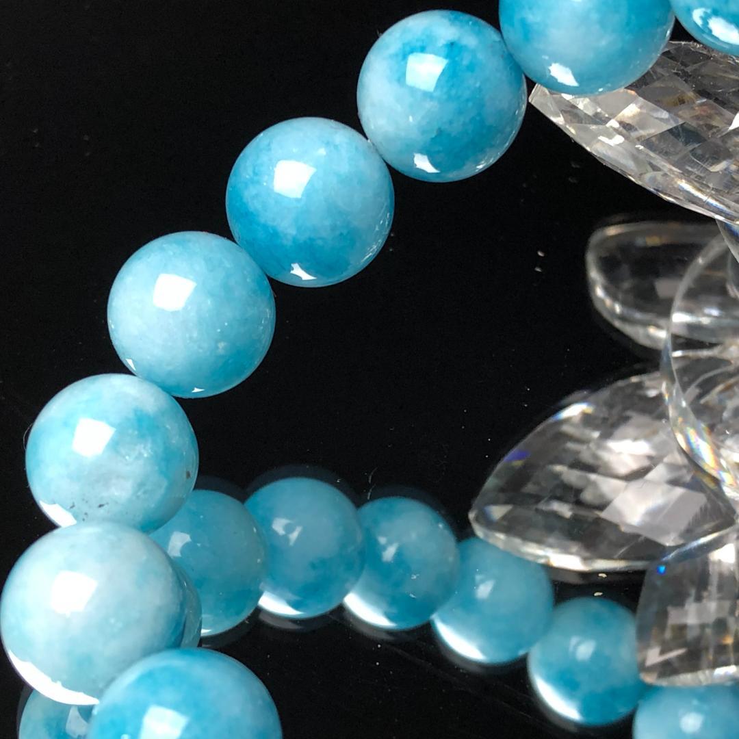 ラリマー　天然石　パワーストーン　ブレスレット　新品未使用品
