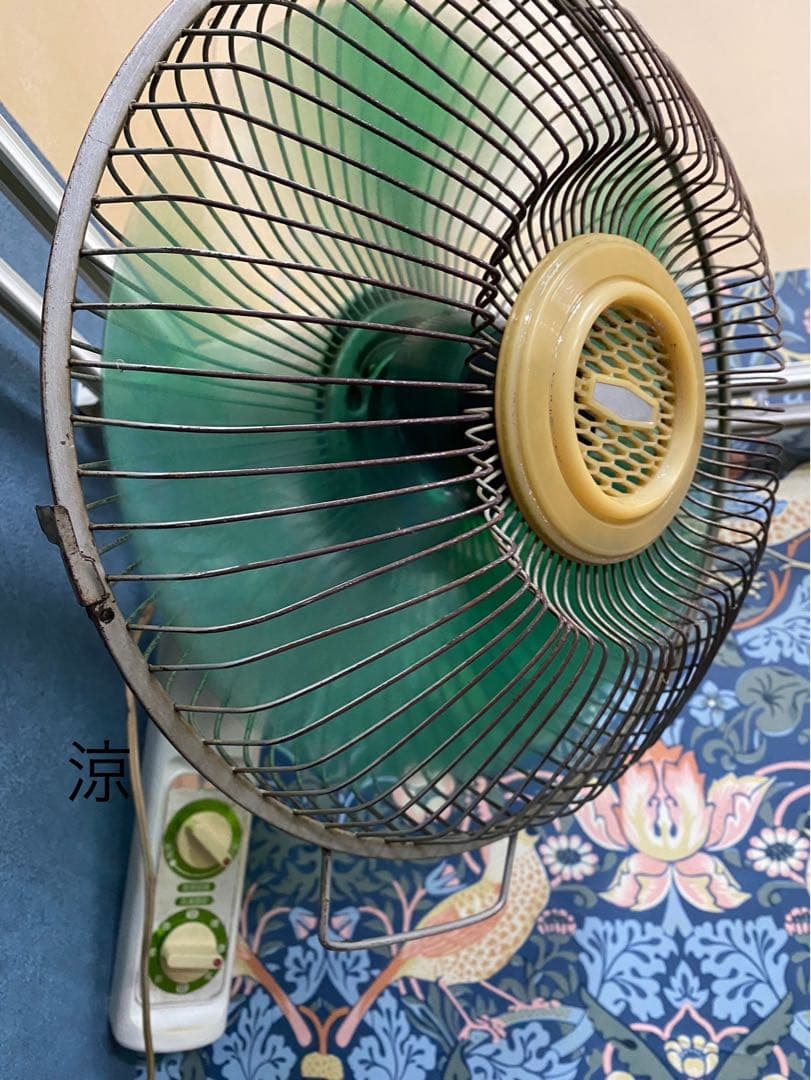 壁掛け扇風機 昭和レトロ 当時物 インテリア アンティーク レトロポップ