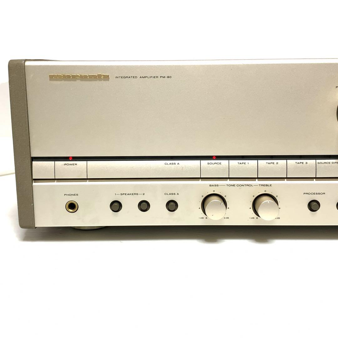 美品　ビンテージ アンプ Marantz マランツ プリメインアンプ PM-80