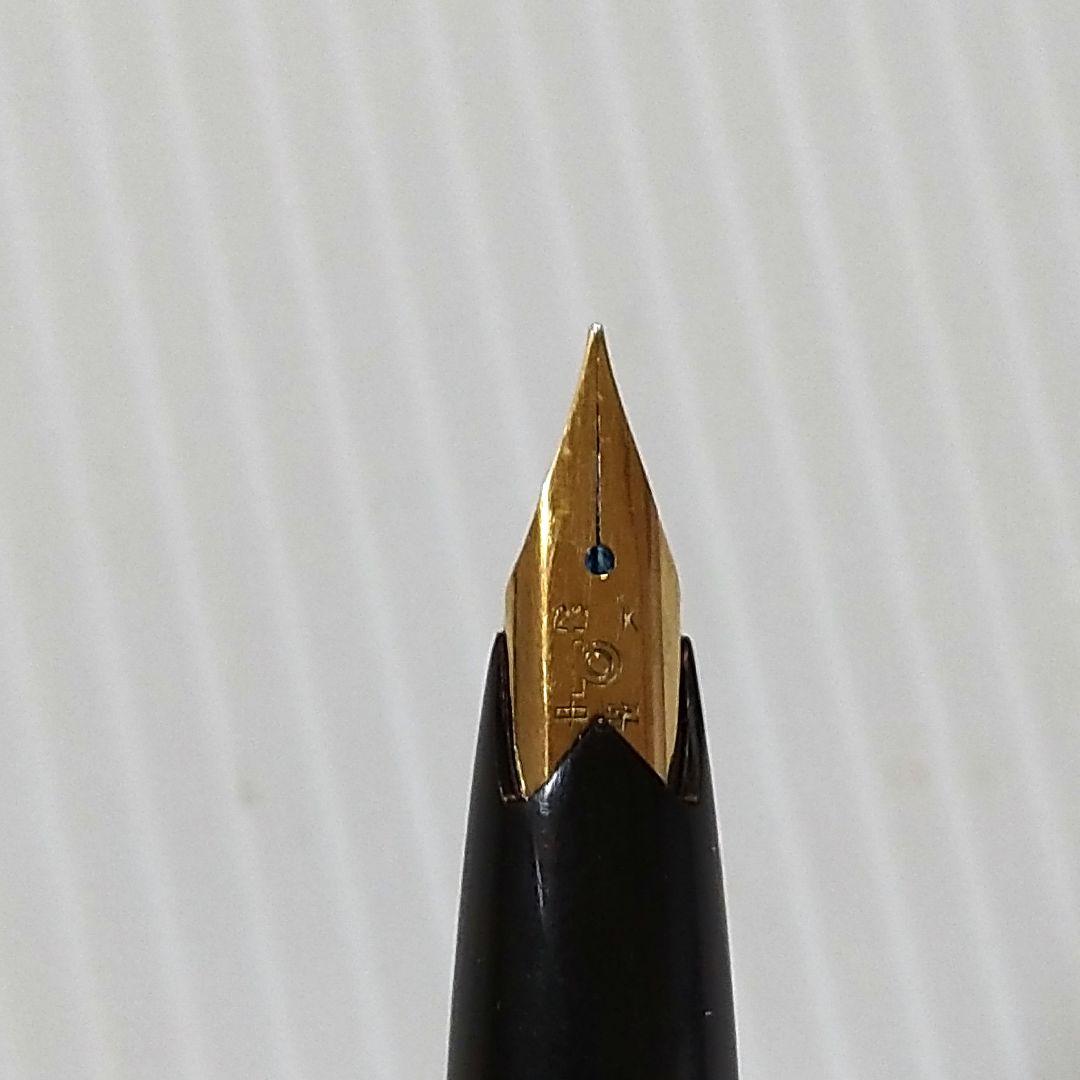 【レトロ】プラチナ万年筆 22K ショートサイズ