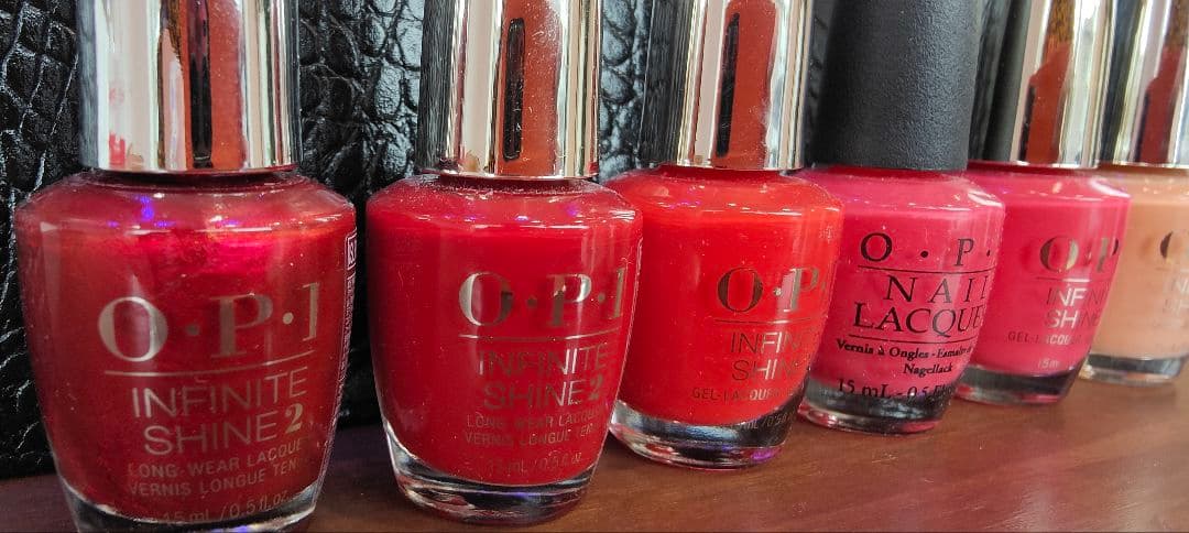 OPI ネイルカラー 6本セット レッド系