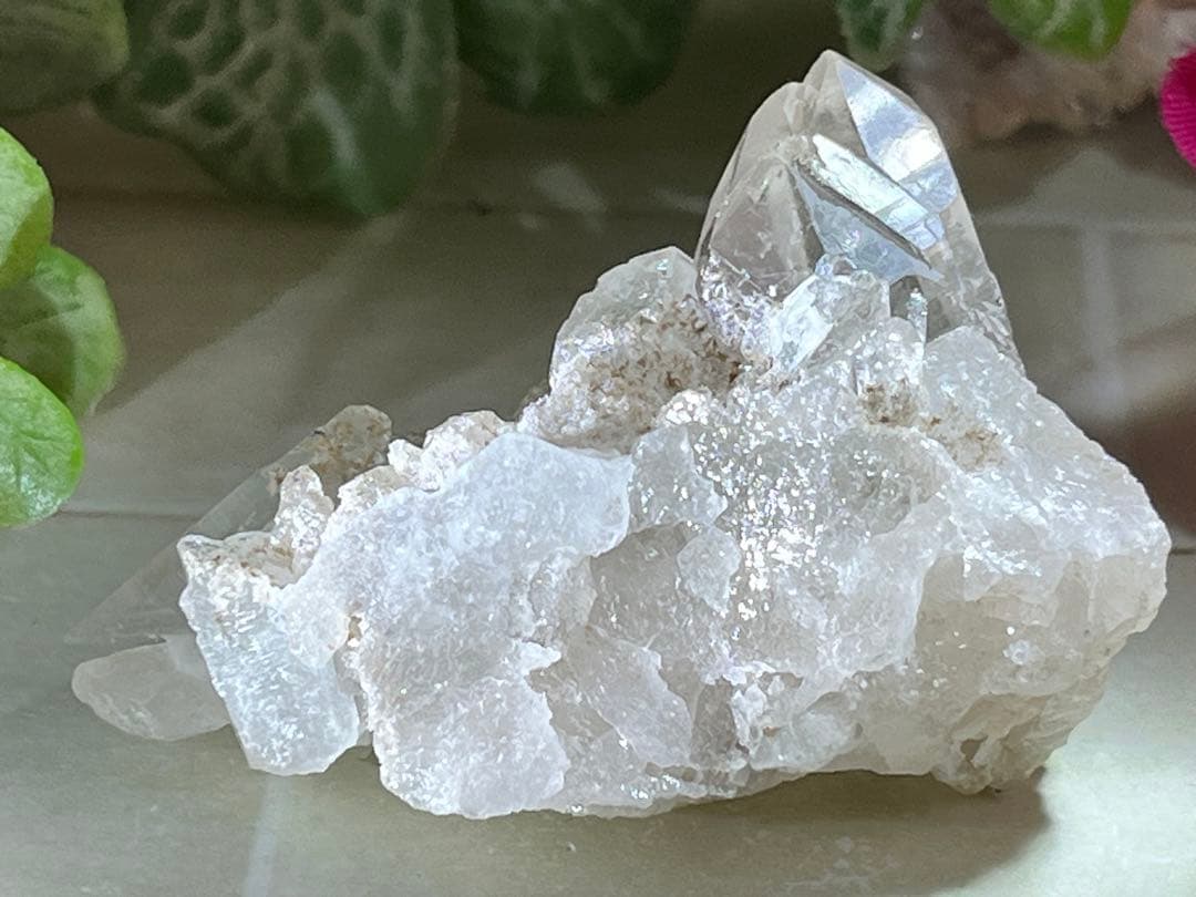 マルチターミネーション✨　ヒマラヤ　マニカラン産　水晶  原石　クラスター