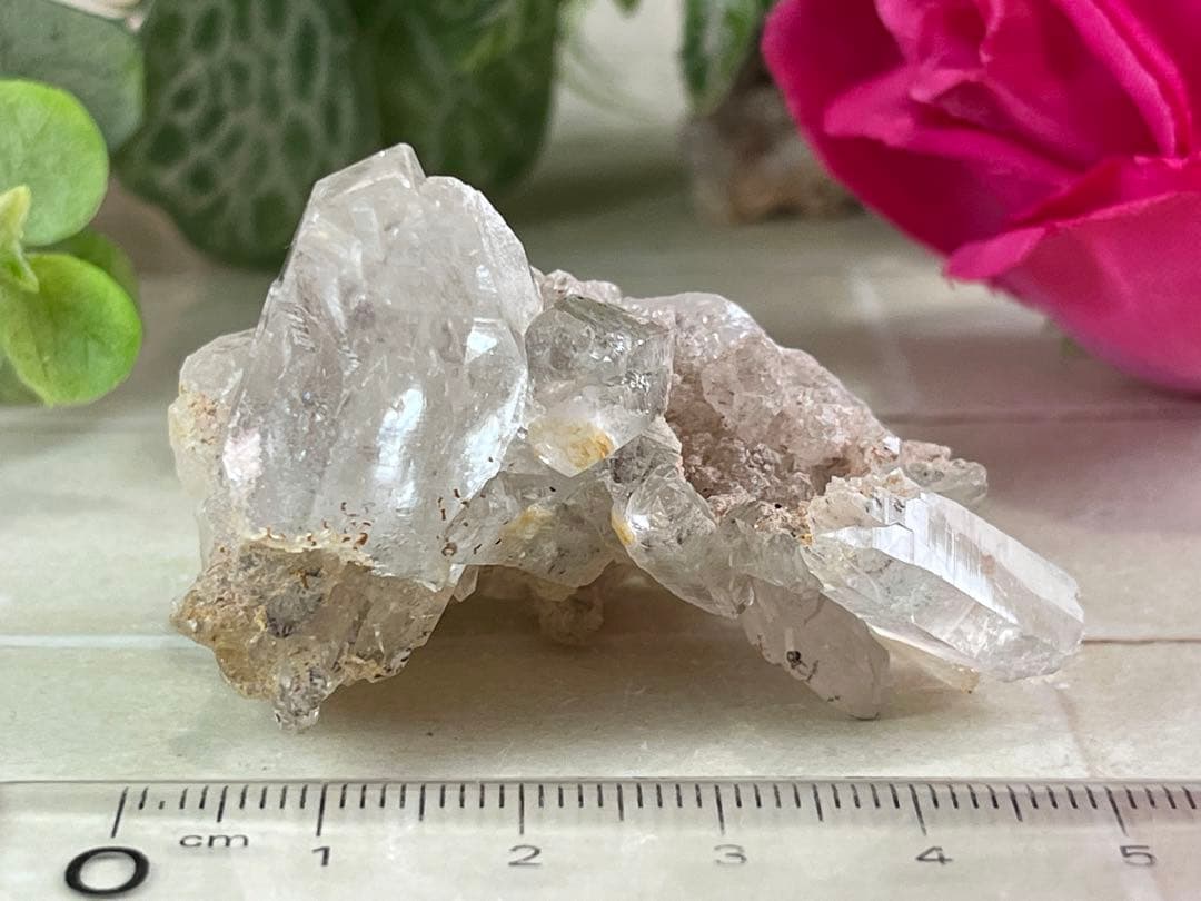 マルチターミネーション✨　ヒマラヤ　マニカラン産　水晶  原石　クラスター