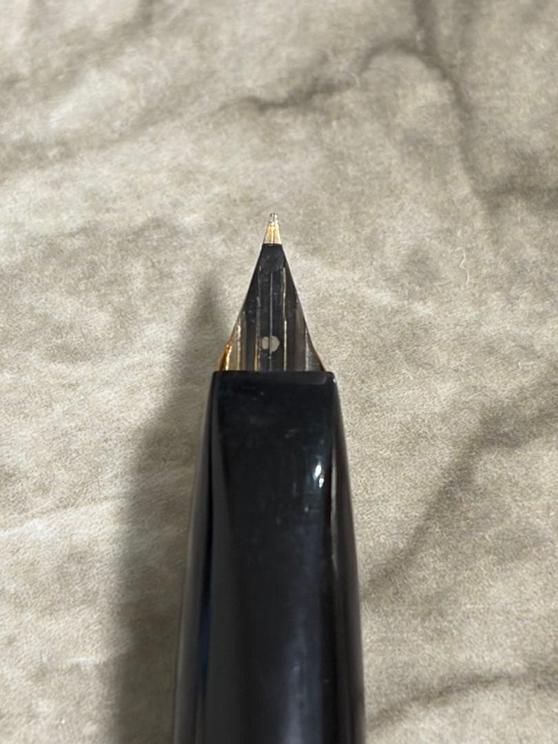【新品】PLATINUM ストライプデザイン 万年筆　14K ヴィンテージ