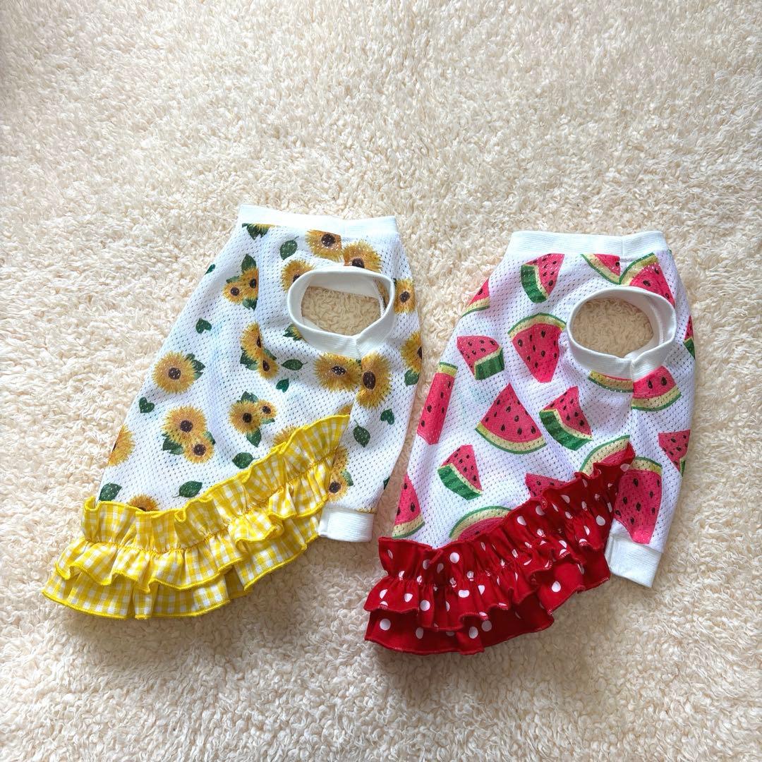 ハンドメイド　犬服　りnりn