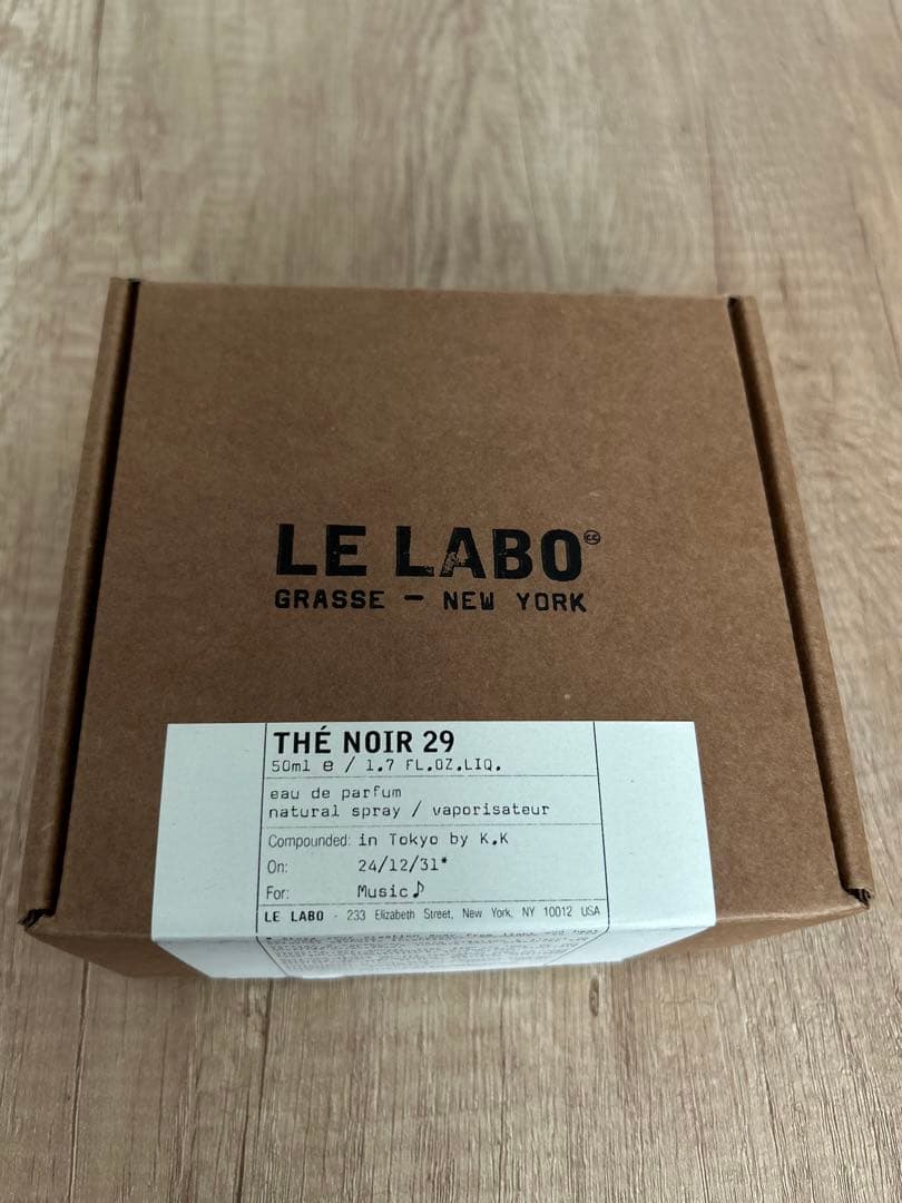 LE LABO THE NOIR 29 ルラボ　テノワール29 50ml