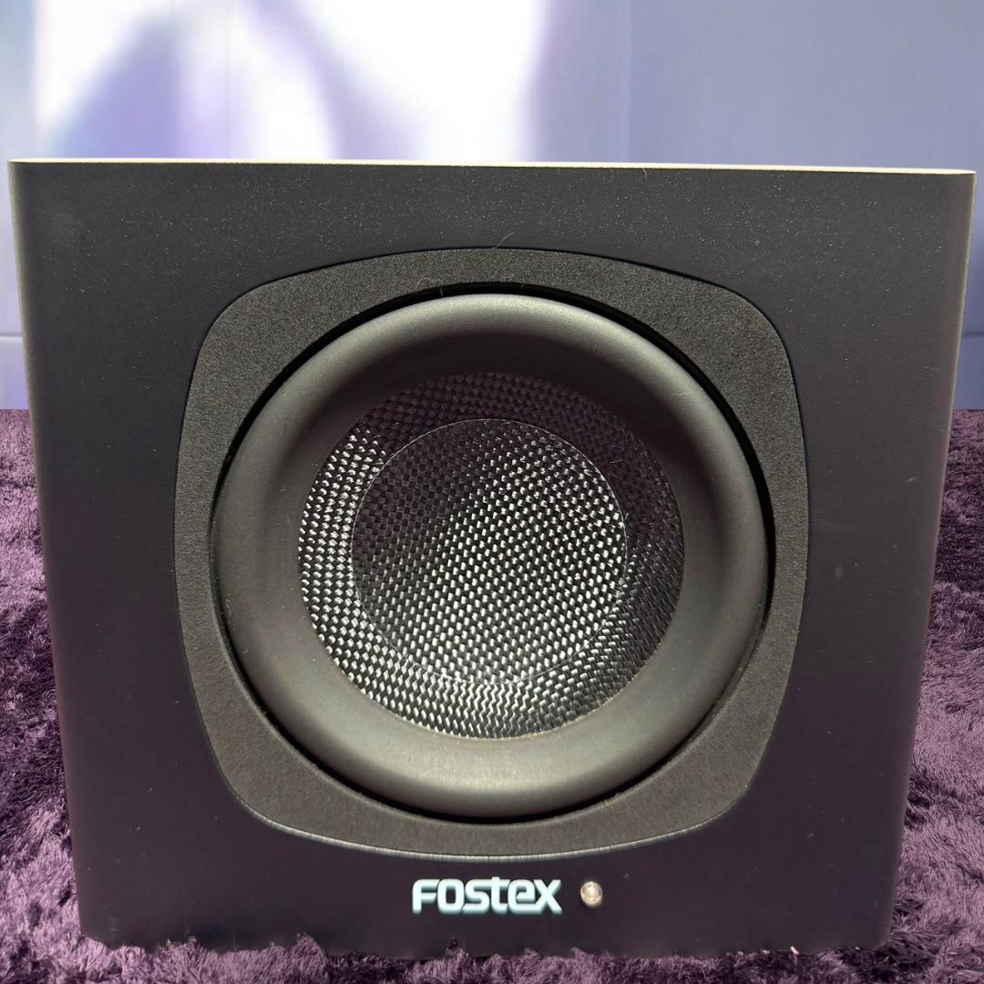 ☆極美品 FOSTEX PM-SUBmini2 BK アクティブ サブウーファー