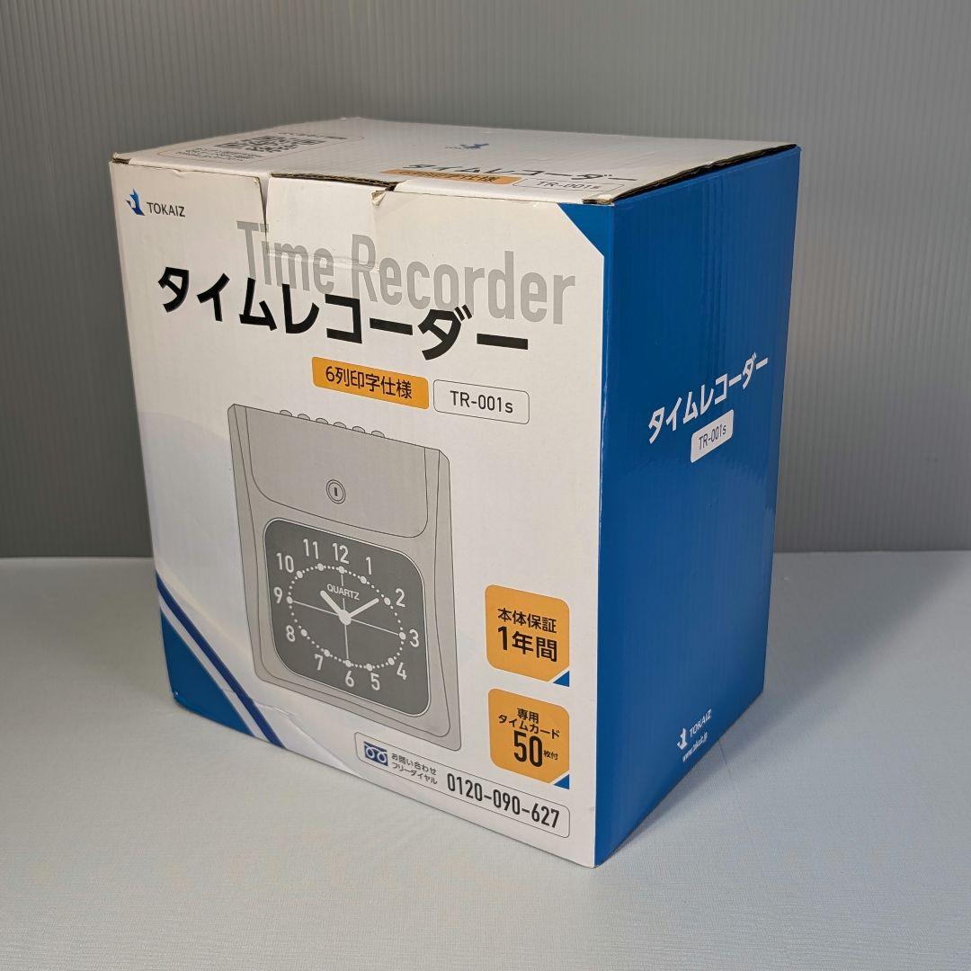 動作確認済 TOKAIタイムレコーダーTR-001s カード99枚予備リボン付