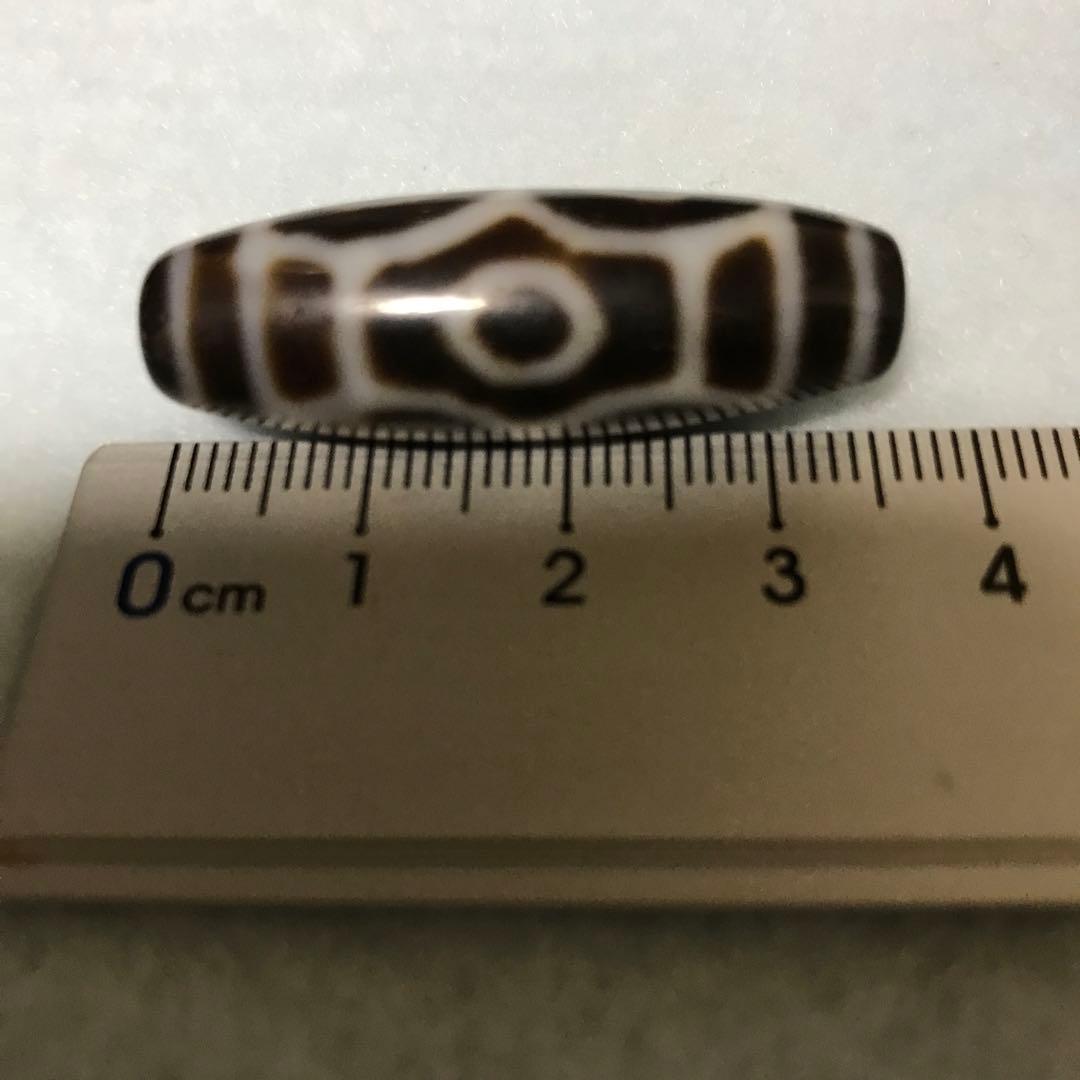 超激レア珍品‼︎ 古代老礦石　龍六眼天珠　黒朱砂お年玉価格でスタート!(^^)!
