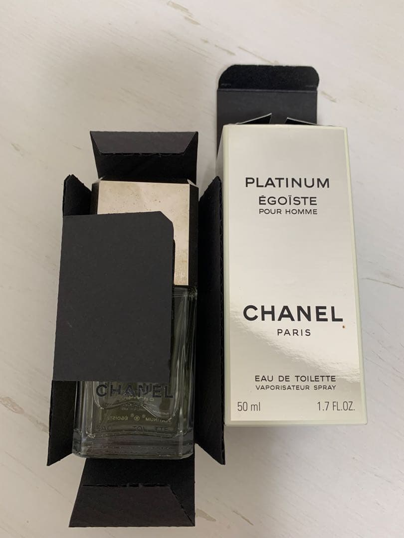【美品・箱付き】 CHANEL シャネル エゴイスト プラチナム 50ml