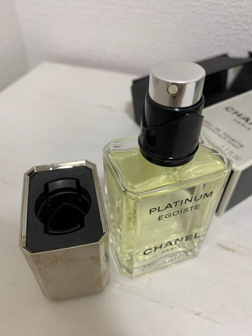 【美品・箱付き】 CHANEL シャネル エゴイスト プラチナム 50ml