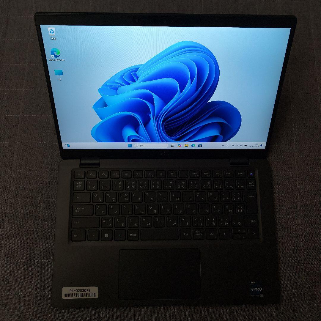 良好 DELL 14型 爆速 12世代i5 16GB 512GB 軽量薄型 55