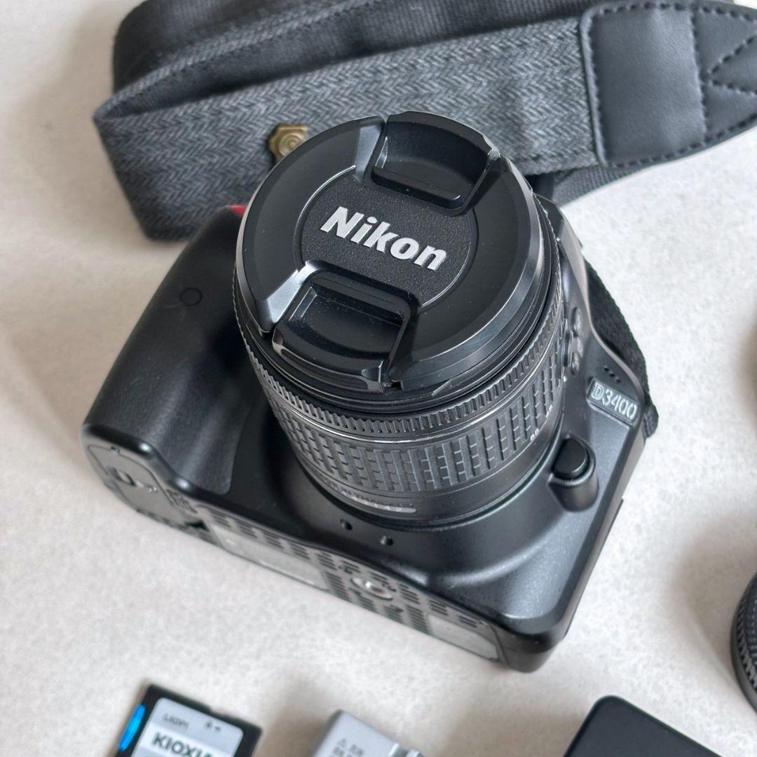 Bluetooth搭載　Nikon D3400 デジタル一眼レフカメラ